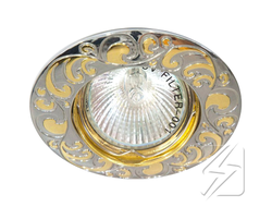 Спот (светильник) MR16 DL2005 хром-золото