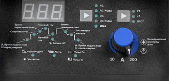 Аргонодуговой аппарат ПТК МАСТЕР TIG 200 P AC/DC D92