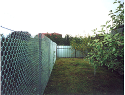 Забор из сетки Рабица в натяг Н 2 с установкой