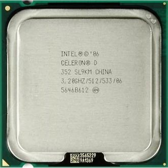 Процессор Intel Celeron D 352 3.2Ghz socket 775 (533) (комиссионный товар)