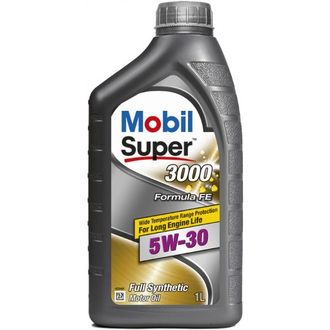 Моторное масло Mobil Super 3000 X1 Formula FE 5W-30 синтетическое 1 л.