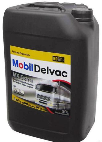 Моторное масло Mobil Delvac MX Extra 10W-40 синтетическое 20 л.