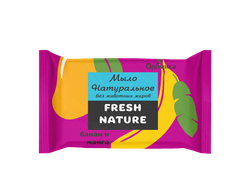 Мыло туалетное Fresh Nature  Банан и манго, 90 г