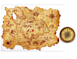 Карта и компас
