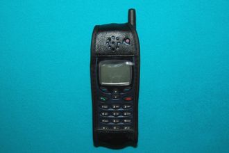 Кожаный чехол для Nokia 5110 (Липучка)