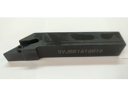 Резец токарный по металлу проходной/подрезной SVJCR1616H16