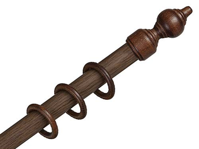 Орех, круглопалочный карниз "Классик" от Легранд