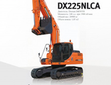 Экскаватор гусеничный DX225NLCA