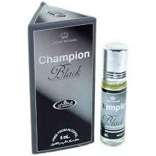 Арабские масляные духи Champion Black (мужские), 6 мл