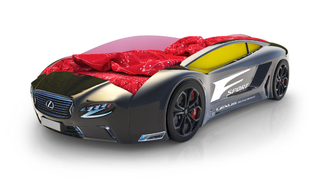 Кровать-машинка 3D "Road" Lexus CAR (160х80) Пластик Gebau (Бельгия) + 200 бонусов