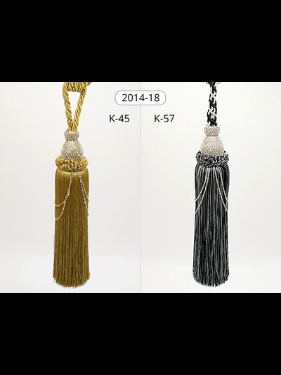 Арт. 2014-18 NEW. Подхват-кисть со стразами, 90 см