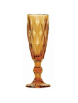 SR-00719DL/BHA6 Янтарный Бокал для шампанского 17 cl., стекло, Stemware, SouthGlass,Китай