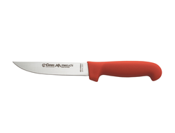 Нож (2314-2507) разделочный 140 мм, жёсткий (красный)