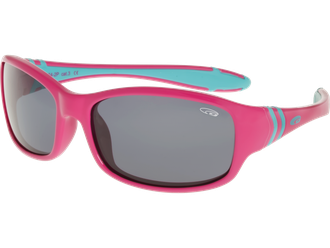 Детские солнцезащитные очки Goggle FLEXI E964-2 розовые поляризационные