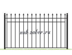 заборы в новосибирске, ворота в новосибирске, забор из профильной трубы, забор из профнастила