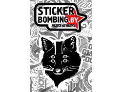 Стикер - Black Fox