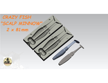 CRAZY FISH &quot;SCALP MINNOW&quot; 2 х 81 мм