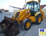 Cтекло лобовое нижнее левое триплекс JCB 3CX, 4CX