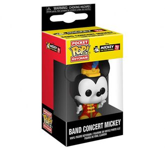 Брелок Funko Pocket POP! Keychain: Disney: Mickey&#039;s 90th: Band Concert Mickey