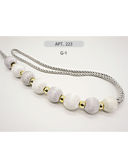 Арт. 223. Подхваты для штор с шариками