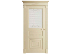 Межкомнатная дверь "FLORENCE 62001" серена керамик (стекло)