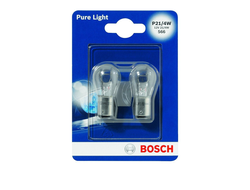 Лампа Bosch Pure Light Standart P21/4W 12V 2 шт.