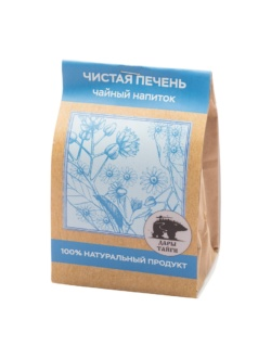 Сбор травяной "Дары Тайги" "Чистая печень", крафт-пакет, 100 гр.
