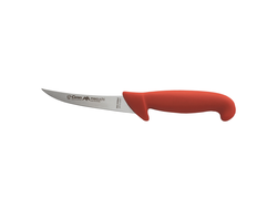 Нож (2013-2007) обвалочный 130 мм, жёсткий (красный)