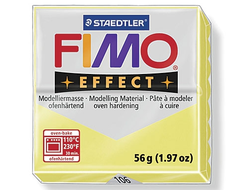 полимерная глина Fimo effect, цвет-quartz citrine 8020-106 (кварц желтый), вес-56 гр