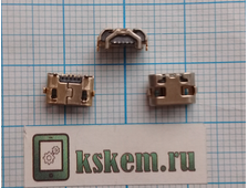 Разъем зарядки microusb №56 Micromax A107, Q385, Q301, X2820, D333, X249+, D340, X249, X2420, D320, Q391, D305, A35