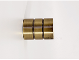 Металлический наконечник для карнизной трубы диаметром 19 мм цилиндрической формы. Розница, опт