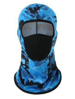 Подшлемник с сеткой TS хаки синий