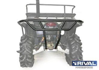 Бампер задний Rival 444.5507.1 для SUZUKI KingQuad 750 Axi  2008- (Сталь) (1150*660*260)