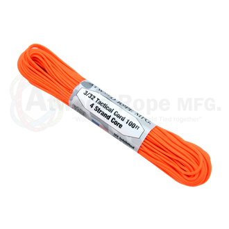 Паракорд Atwood Rope Tactical Paracord 275, Neon Orange (оранжевый)