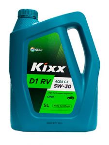 Моторное масло Kixx D1 RV 5W-30 C3 дизель 5л  L3034350E1