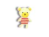 Плюшевый мишка- Брошь/ значок - 239
