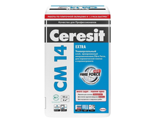 Ceresit CМ 14 Extra. Универсальный клей для керамической плитки и керамогранита 25кг