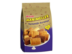 Печенье &quot;Ханимеллер&quot; курабье с маслом и сахаром (Hanimeller Tereyagli Kurabiye), 152 гр., Ulker