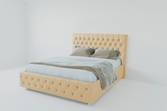 Кровать "Версаль" 0.8/0.9/1.2/1.4/1.6/1.8/2.0м с подъемным и основанием