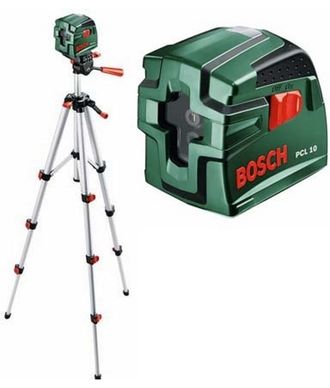 Уровень лазерный Bosch PCL10 + ШТАТИВ