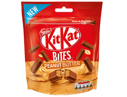 Kit Kat Bites Peanut Butter Pounch 104 гр (12 шт)