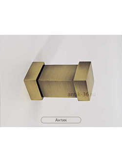 Квадро, 20х20 мм. Наконечник для профильных карнизов