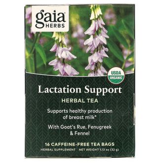 Чай Gaia Herbs, для поддержки лактации, 1 пак