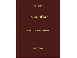 Puccini. La Bohème Klavierauszug (it) gebunden