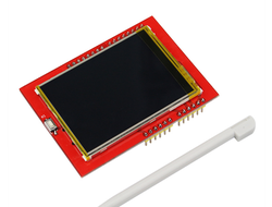 Цветной графический TFT-экран 240?320 / 2,4” , Сенсорный для Arduino