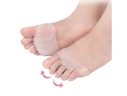 Дышащие силиконовые носки на передний отдел стопы (пара)