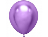 Шар (18&#039;&#039;/46 см) Фиолетовый, хром, 1 шт.