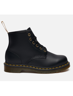 Ботинки Dr. Martens 101 Vegan Felix Rub-Off черные