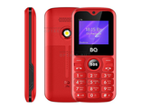 4650229401568 Мобильный телефон BQ 1853 LIFE RED+BLACK, экран 128 х 160 пикселей., 2SIM-карты, фонарик, FM-радио и клавиша SOS