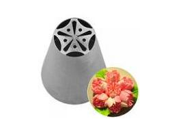 Наконечник Тюльпан Весенний, 5 лепестков, диаметр вых. 20 мм, нижний диам. 35 мм, высота 40 мм (ВХ 0023)